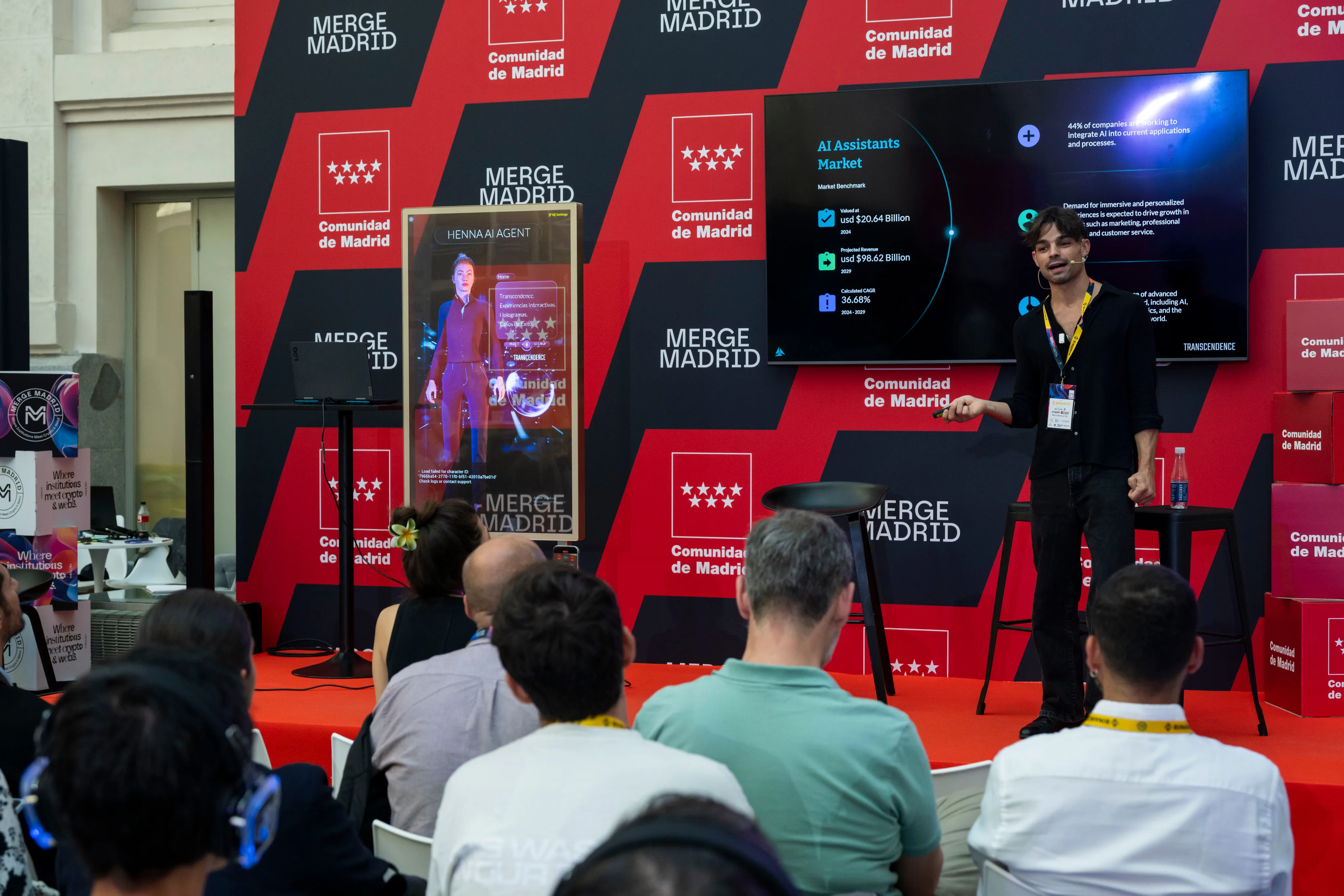 Merge Madrid UNIT FAN product launch